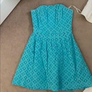 Lily Pulitzer strapless dress